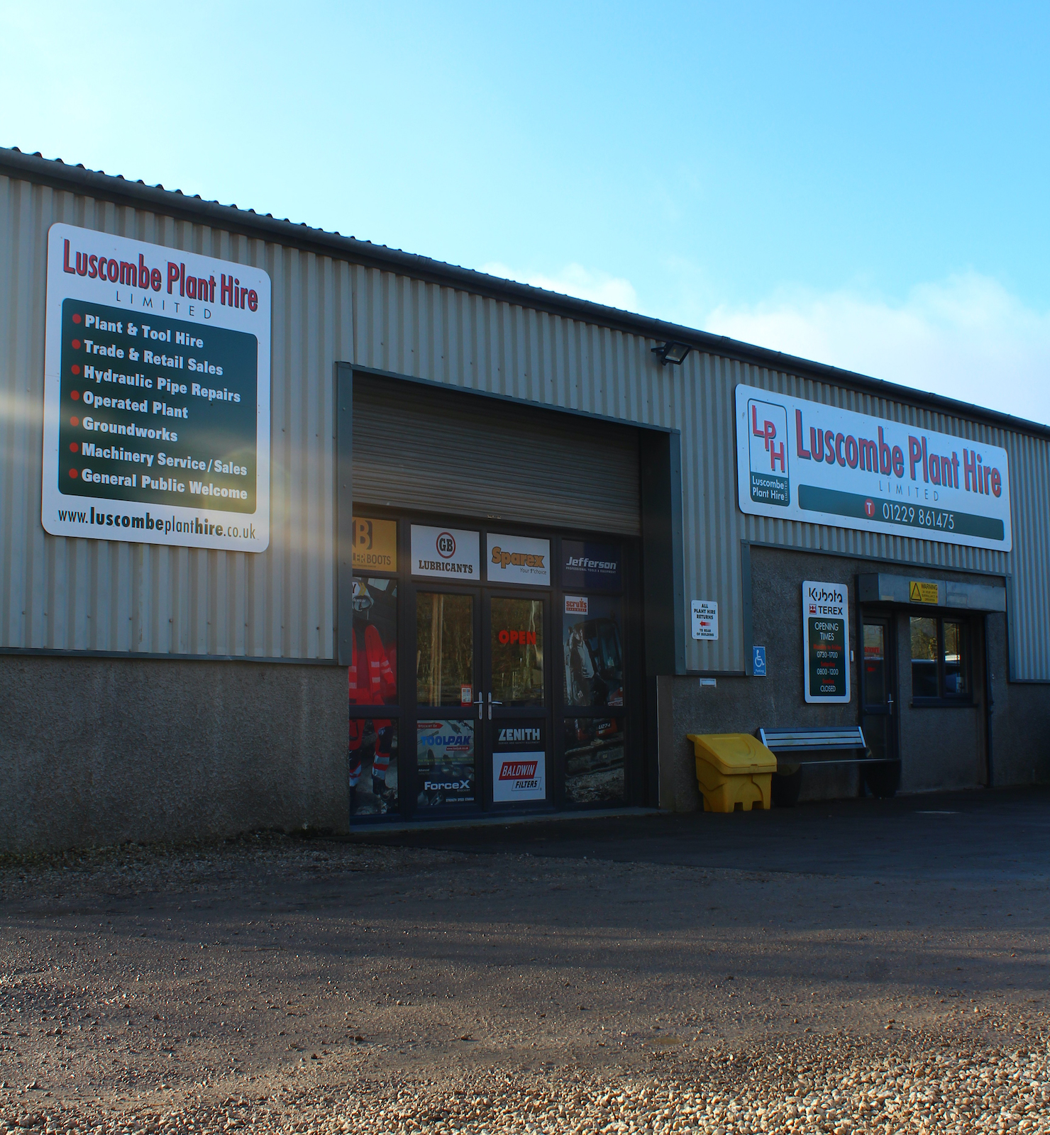 Luscombe Plant Hire Ulverston